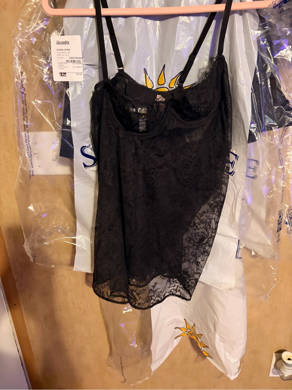 Victoria's Secret Black Lace Camisole